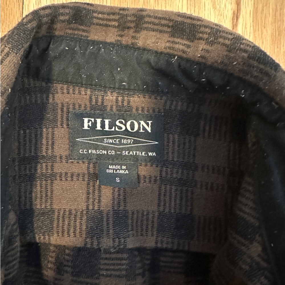 Filson Beartooth Camp Jacket Brown - image 2